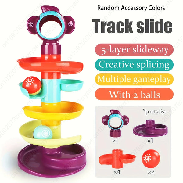 Interactive Ball Track Tower