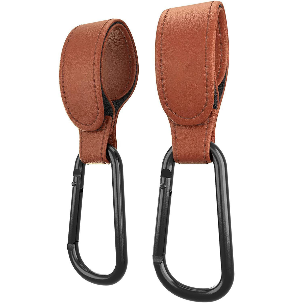 Premium Vegan Leather Baby Stroller Straps, 2 Pack-Maternity Miracles - Mom & Baby Gifts