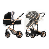 3-in-1 Baby Stroller Luxury Travel System-Maternity Miracles - Mom & Baby Gifts