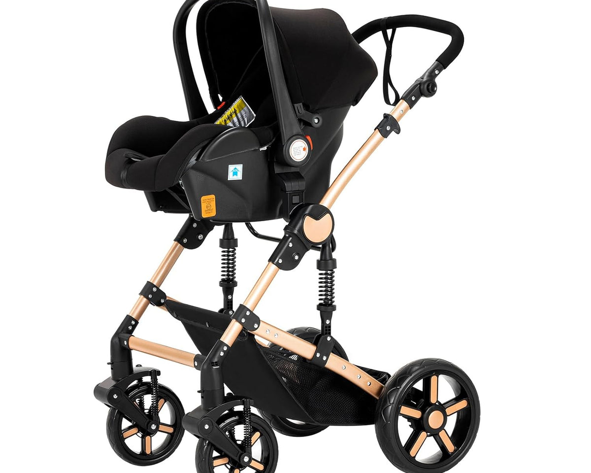Luxury Maternity 3 In 1 Baby Stroller Travel System-Maternity Miracles - Mom & Baby Gifts