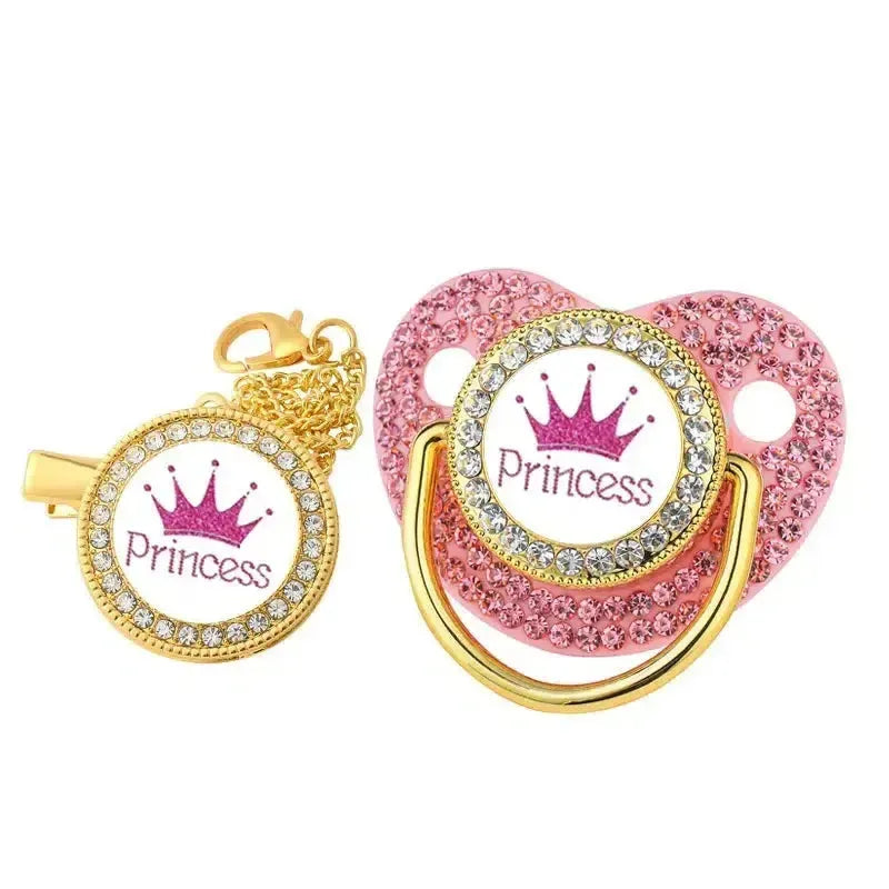 Luxury Princess Prince Baby Bling Pacifier – Maternity Miracles