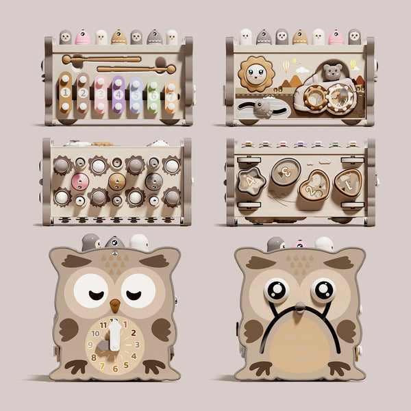 Magnetic Owl Busy Board