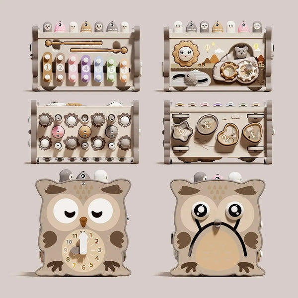 Magnetic Owl Busy Board