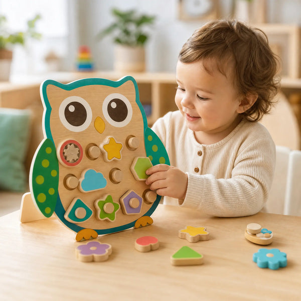 Magnetic Owl Busy Board