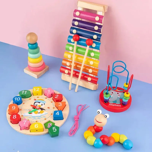 Alternate view 5 of Montessori 3D Wooden Puzzles