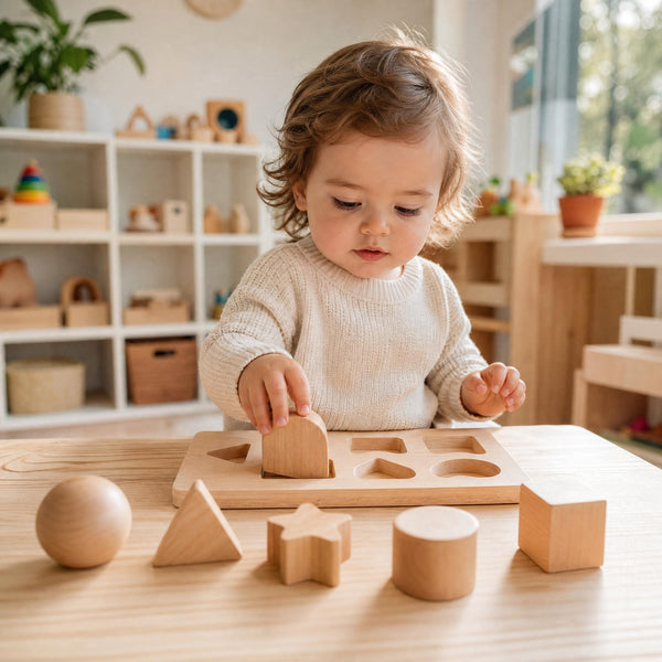 Montessori 3D Wooden Puzzles