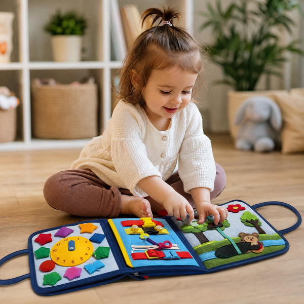 Montessori Busy Book for Kids