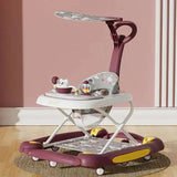 Multi-Functional 4-in-1 Baby Walker with Protective Awning-Maternity Miracles - Mom & Baby Gifts