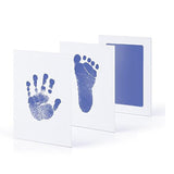 Baby Footprints Safe Non-Toxic Handprint Footprint Imprint Ink Pads Kits For Babies Paw Print Infant Souvenirs For Newborn Baby-Maternity Miracles - Mom & Baby Gifts