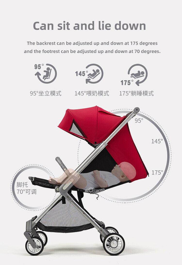 Portable Lightweight Foldable Baby Stroller For Newborns/Infants-Maternity Miracles - Mom & Baby Gifts