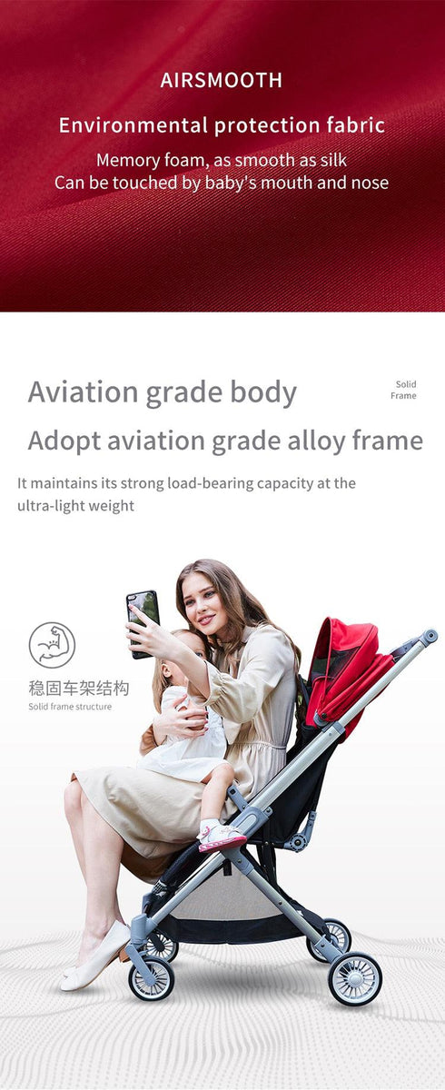Portable Lightweight Foldable Baby Stroller For Newborns/Infants-Maternity Miracles - Mom & Baby Gifts