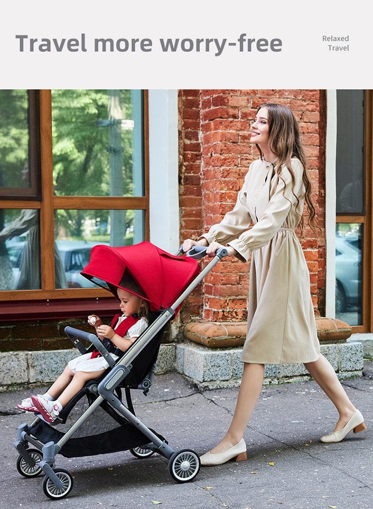 Portable Lightweight Foldable Baby Stroller For Newborns/Infants-Maternity Miracles - Mom & Baby Gifts