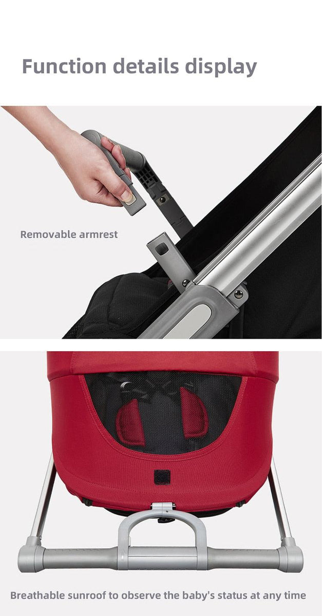 Portable Lightweight Foldable Baby Stroller For Newborns/Infants-Maternity Miracles - Mom & Baby Gifts