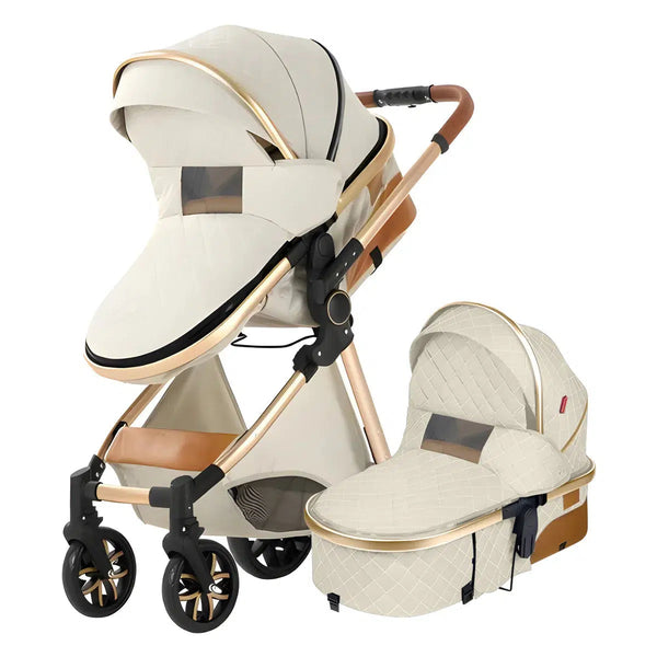 high end baby stroller Premium 2-in-1 Baby Stroller For Newborns – Maternity Miracles