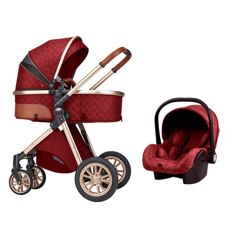 3-in-1 Baby Stroller Premium Travel System-Maternity Miracles - Mom & Baby Gifts