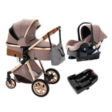 3-in-1 Baby Stroller Premium Travel System-Maternity Miracles - Mom & Baby Gifts