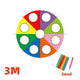  3 meters 9 holes