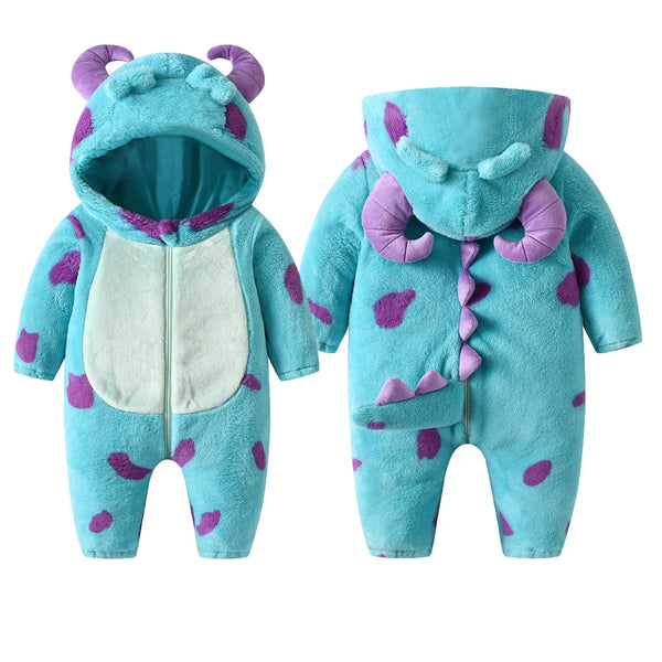 Cozy Critter Baby Romper