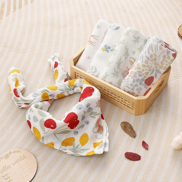 Alternate view 4 of Soft Bamboo Muslin Baby Set