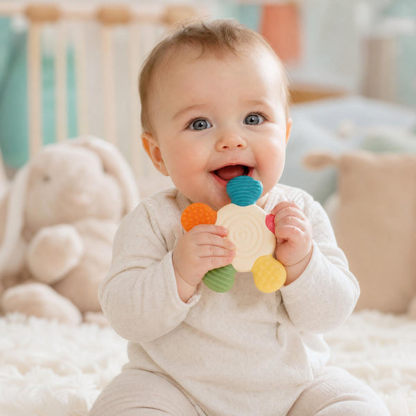 Soft Sensory Baby Teether Toy