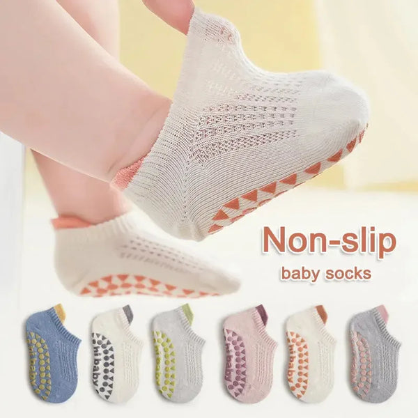 Alternate view 2 of Soft and Cozy Baby Floor Socks