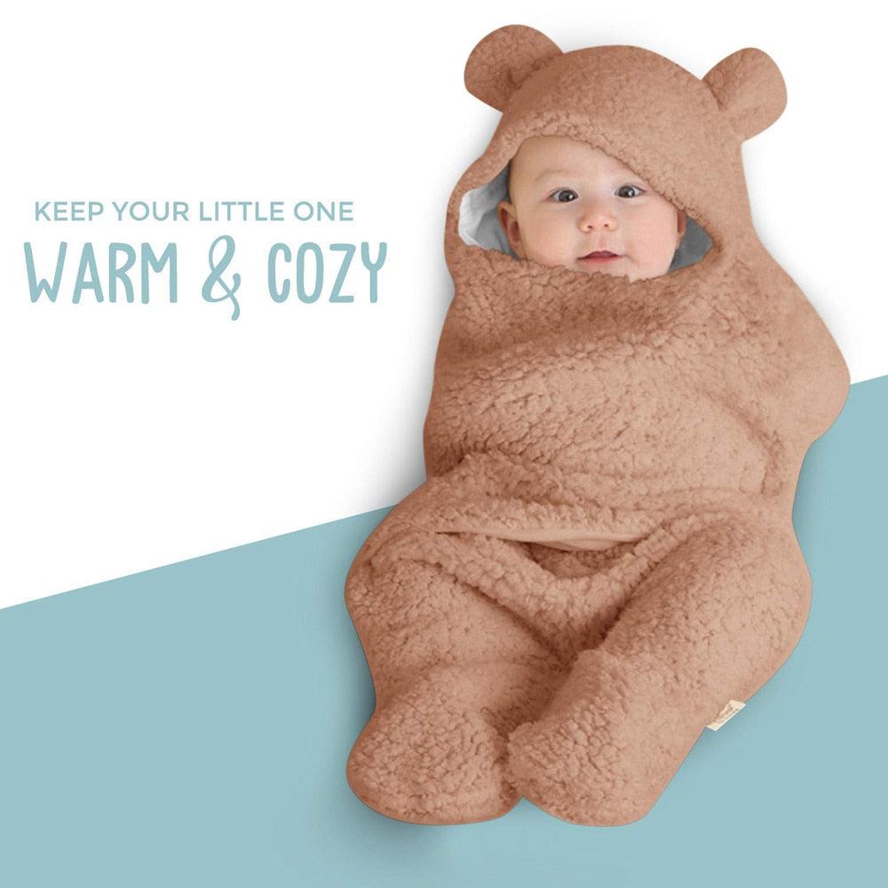 Ultra-Soft Baby Swaddle Sleeping Bag-Maternity Miracles - Mom & Baby Gifts