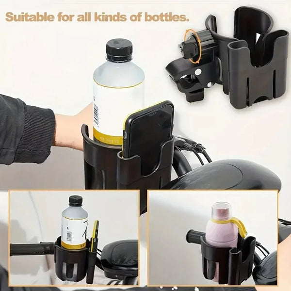 Universal Stroller Cup & Phone Holder-Maternity Miracles - Mom & Baby Gifts