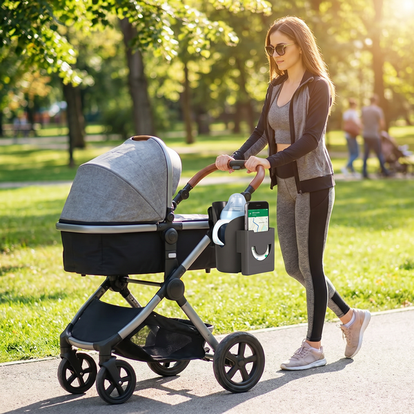 Universal Stroller Cup & Phone Holder-Maternity Miracles - Mom & Baby Gifts