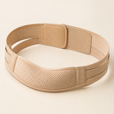 Nude-beige breathable adjustable maternity support band