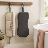 Baby Bath Kneeling Pad & Elbow Rest Set — storage and care view