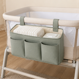 Bedside Crib Storage Organizer — lifestyle view