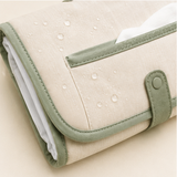 Portable Baby Changing Mat Clutch — detail view