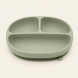 Silicone Suction Divided Toddler Plate — studio view