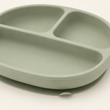 Silicone Suction Divided Toddler Plate — detail view