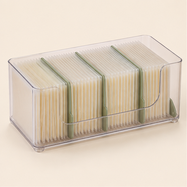 Breast Milk Storage Bag Freezer Organizer — studio view