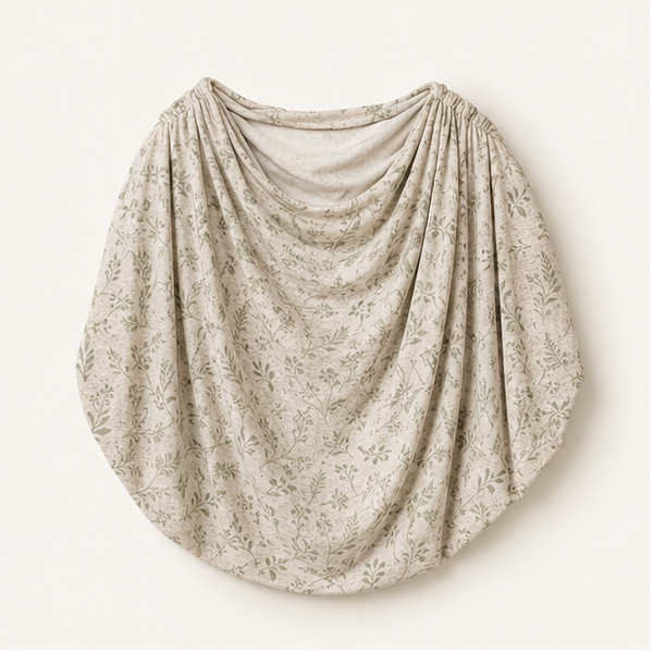 Multi-Use Nursing Cover Scarf — studio view