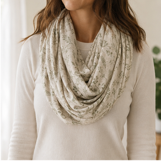 Multi-Use Nursing Cover Scarf — lifestyle view