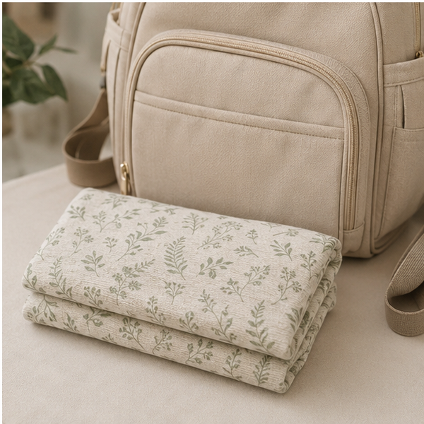 Multi-Use Nursing Cover Scarf — storage and care view