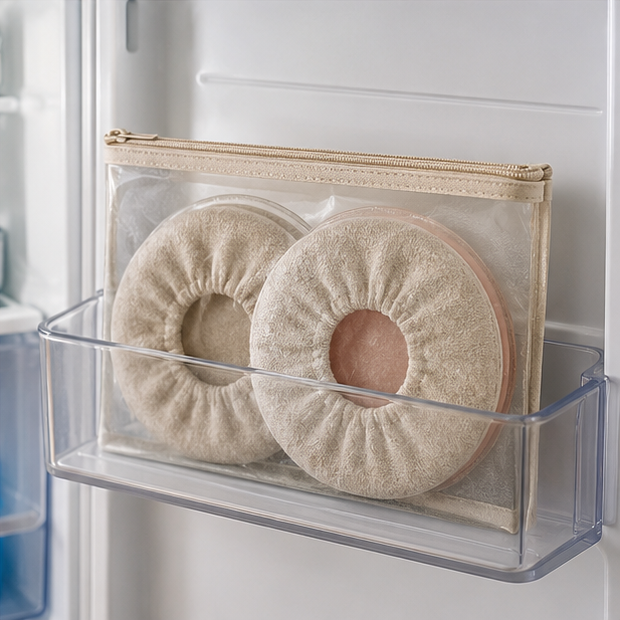 Breastfeeding Hot & Cold Gel Pack Set — storage and care view