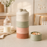 Stackable Baby Formula & Snack Dispenser Set — storage or care view