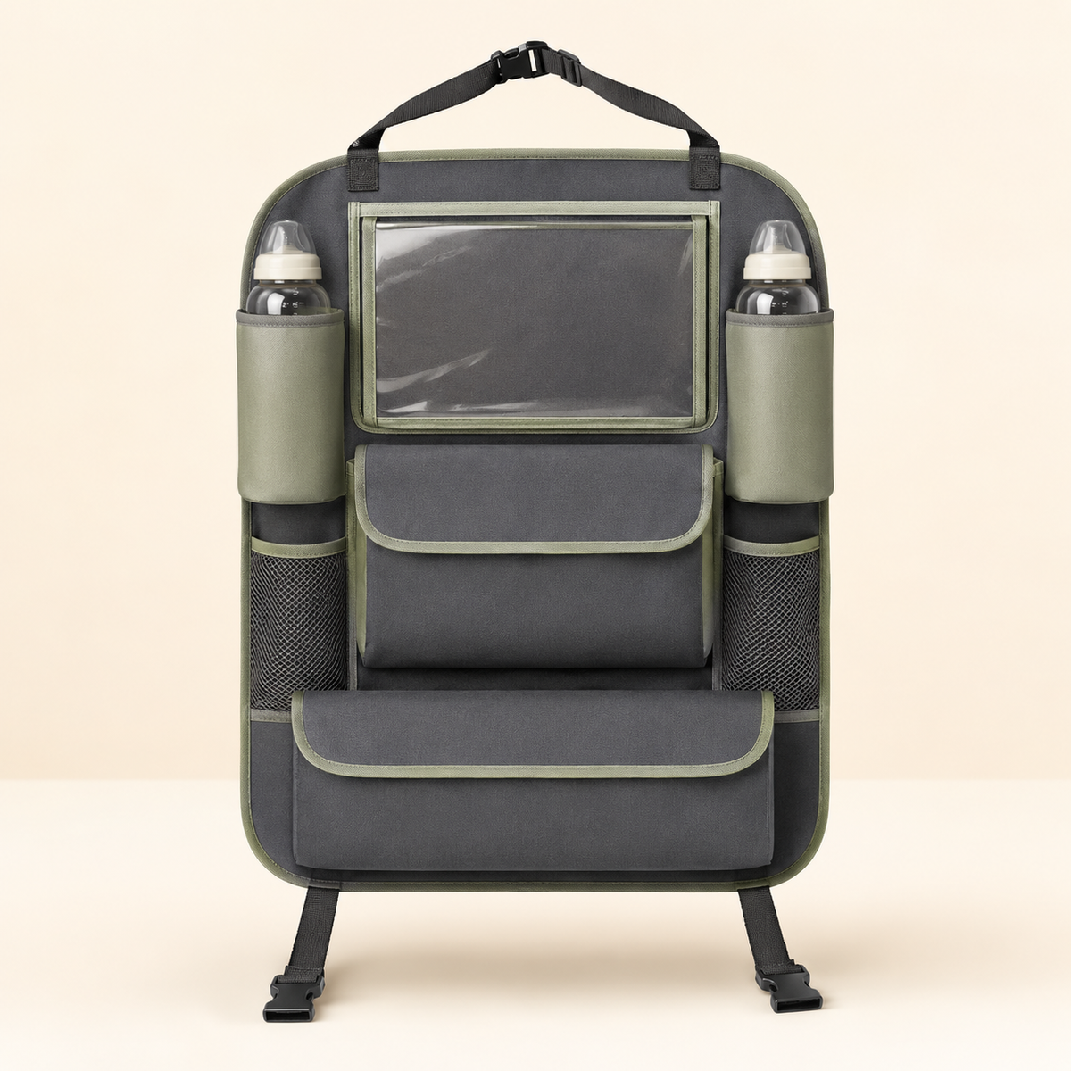 Car Backseat Organizer with Tablet Pocket — studio product view