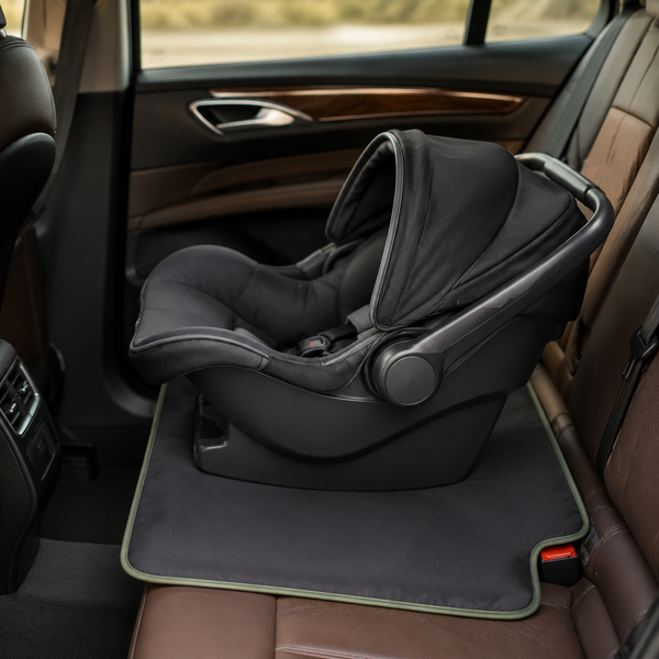 Waterproof Car Seat Protector Mat — lifestyle use view