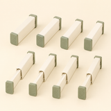Adjustable Nursery Drawer Dividers — 8 Pack — studio product view