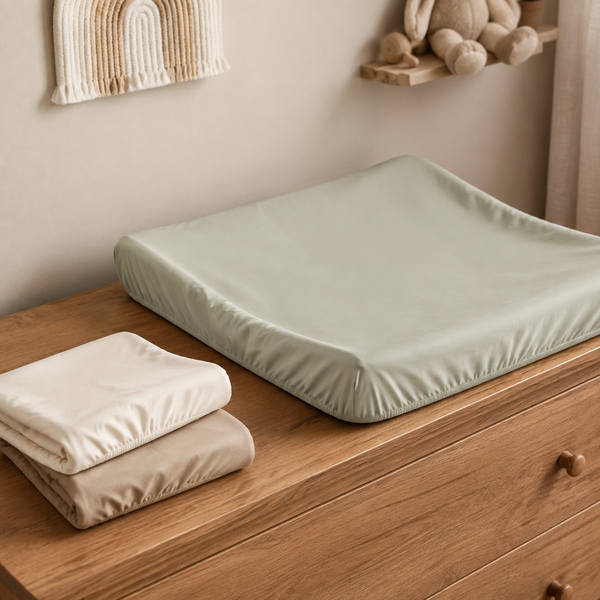Reusable Changing Pad Liners — 3 Pack — lifestyle use view