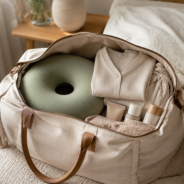 Postpartum Donut Seat Cushion — storage or care view