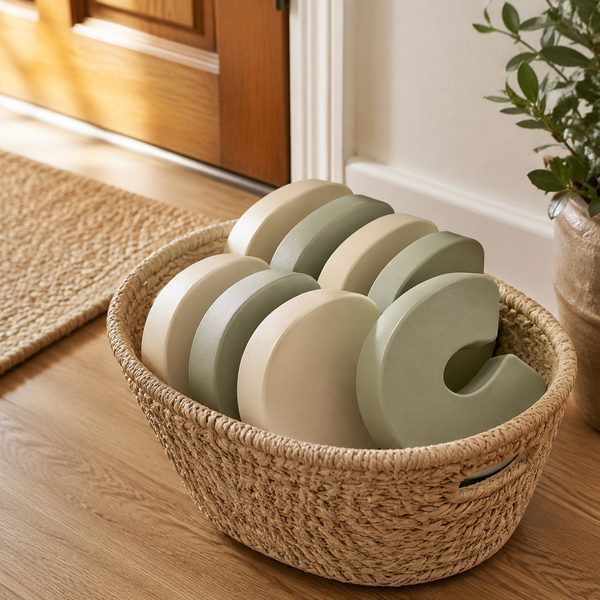 Door Pinch Guard Set — 6 Pack — storage or care view