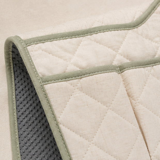 Nursery Rocking Chair Armrest Organizer — detail view