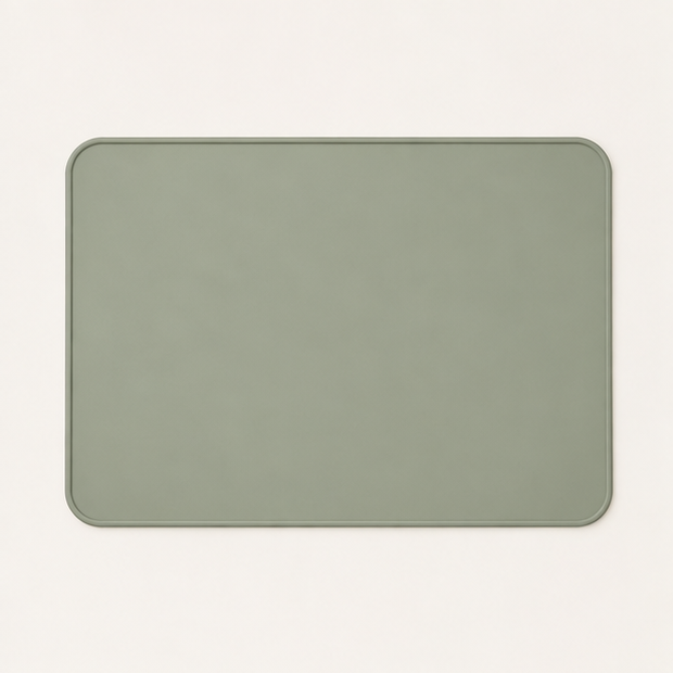 Roll-Up Silicone Toddler Placemat — studio view