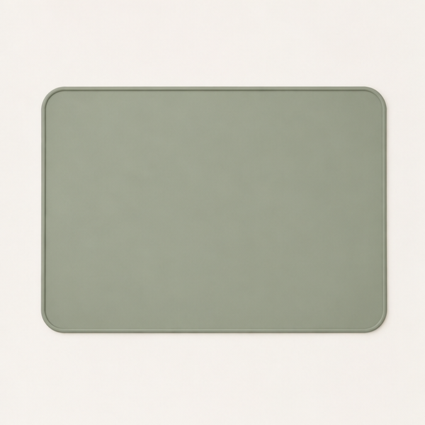 Roll-Up Silicone Toddler Placemat — studio view
