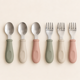Toddler Training Utensil Set — 6 Piece — studio view